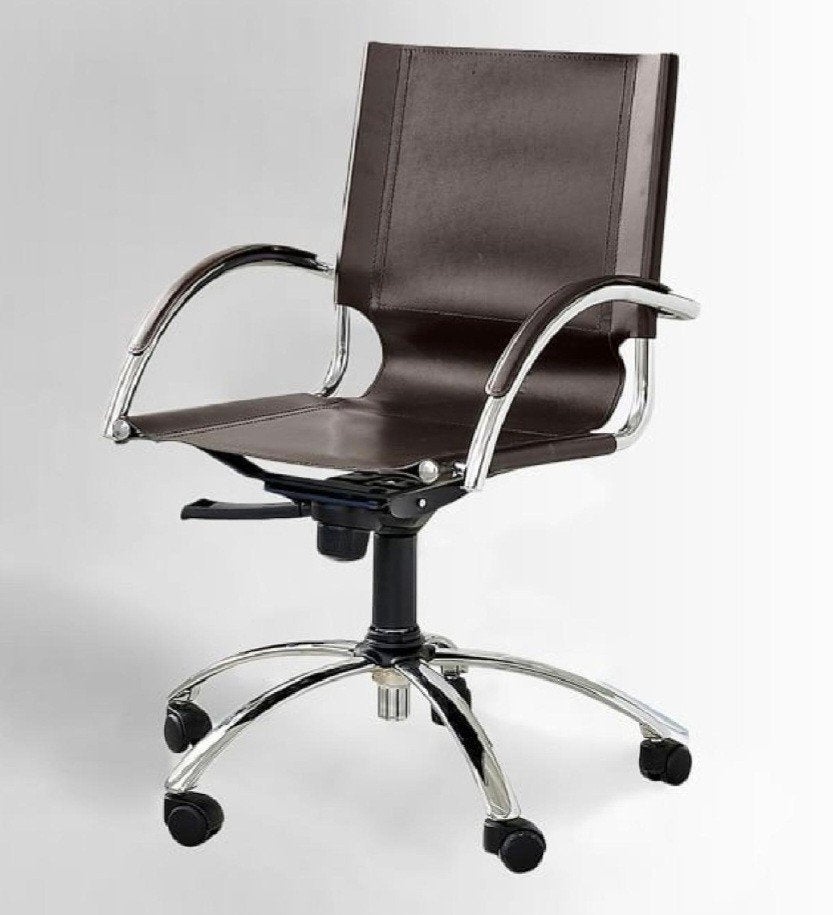 Design bureaustoel Bauhaus stijl, desk chair, Ophalen, Gebruikt, Zwart