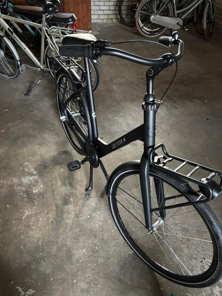 Cortina zwarte gloednieuwe fiets, Ophalen, Zo goed als nieuw, Overige merken, Versnellingen