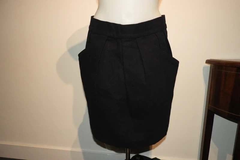 Isabel Marant Etoile casual rokje grote zakken rits achter S