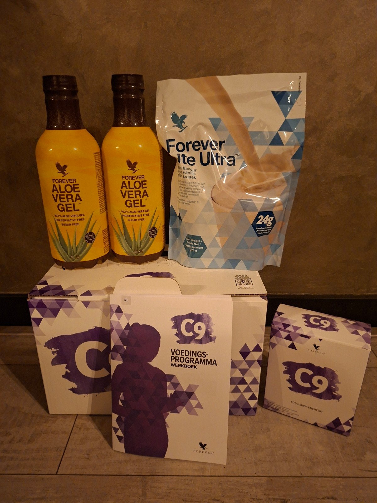 Forever C9 Voedingsprogramma met Aloe Vera Gel en Lite Ultra, Ophalen of Verzenden, Nieuw, Poeder of Drank