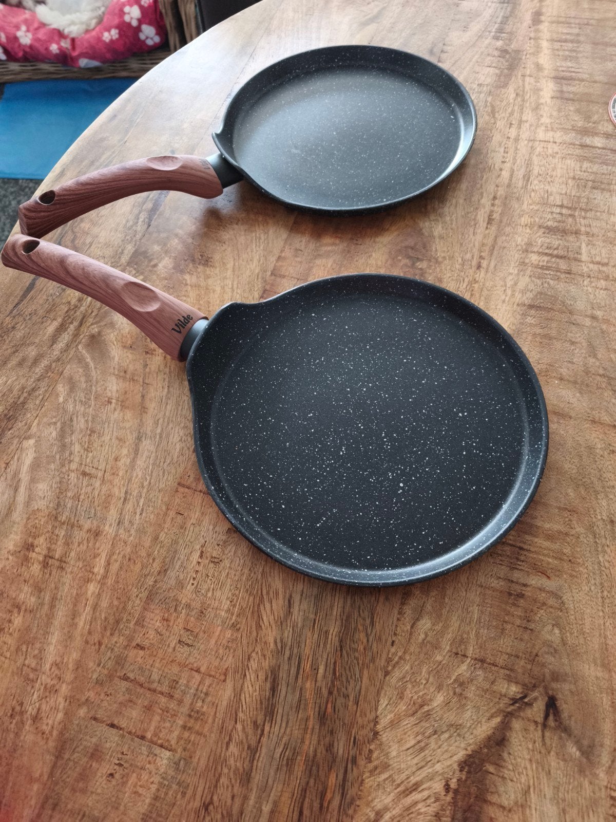 te koop pannekoeken pannetjes., Huis en Inrichting, Keuken | Potten en Pannen, Ophalen, Zo goed als nieuw