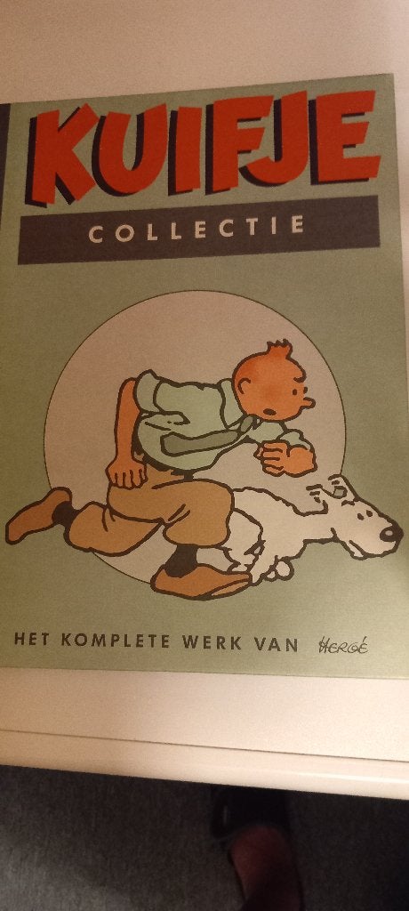 boek kuifje collectie, het komplete werk van Hergé, Ophalen, Eén stripboek, Zo goed als nieuw, Hergé