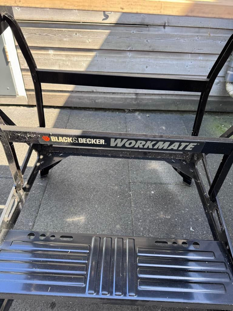 Black & Decker Workmate werkbank - Gebruikt, Doe-het-zelf en Verbouw, Werkbanken, Ophalen, Zo goed als nieuw, 70 tot 120 cm, Inklapbaar