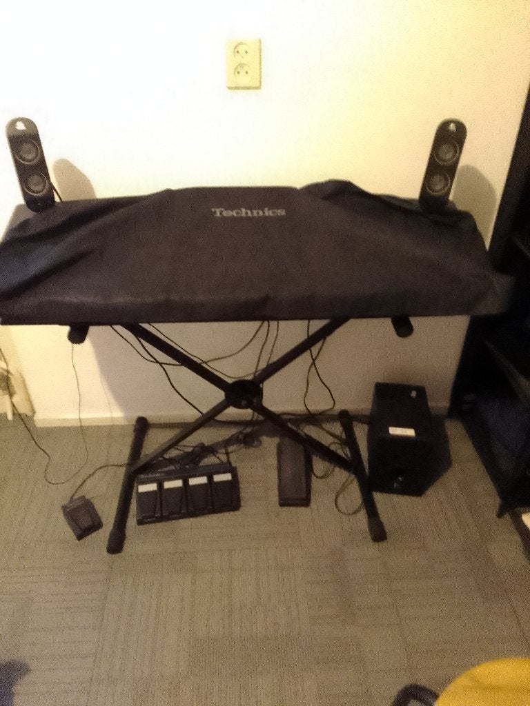 technics sx KN 5000 keyboard, Muziek en Instrumenten, Ophalen, Aanslaggevoelig, Technics, 61 toetsen