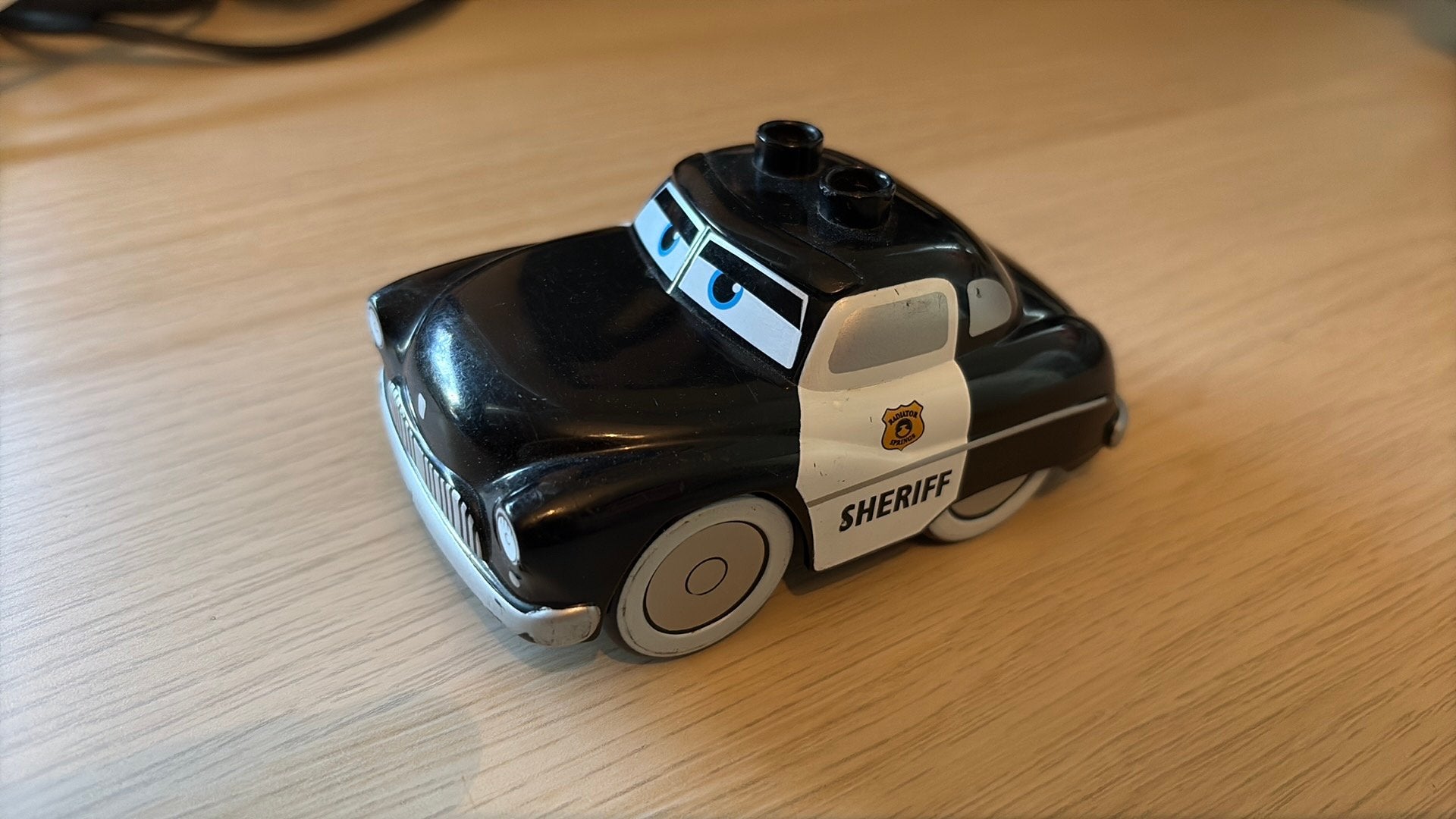 Lego duplo cars sheriff, Ophalen of Verzenden, Zo goed als nieuw, Duplo