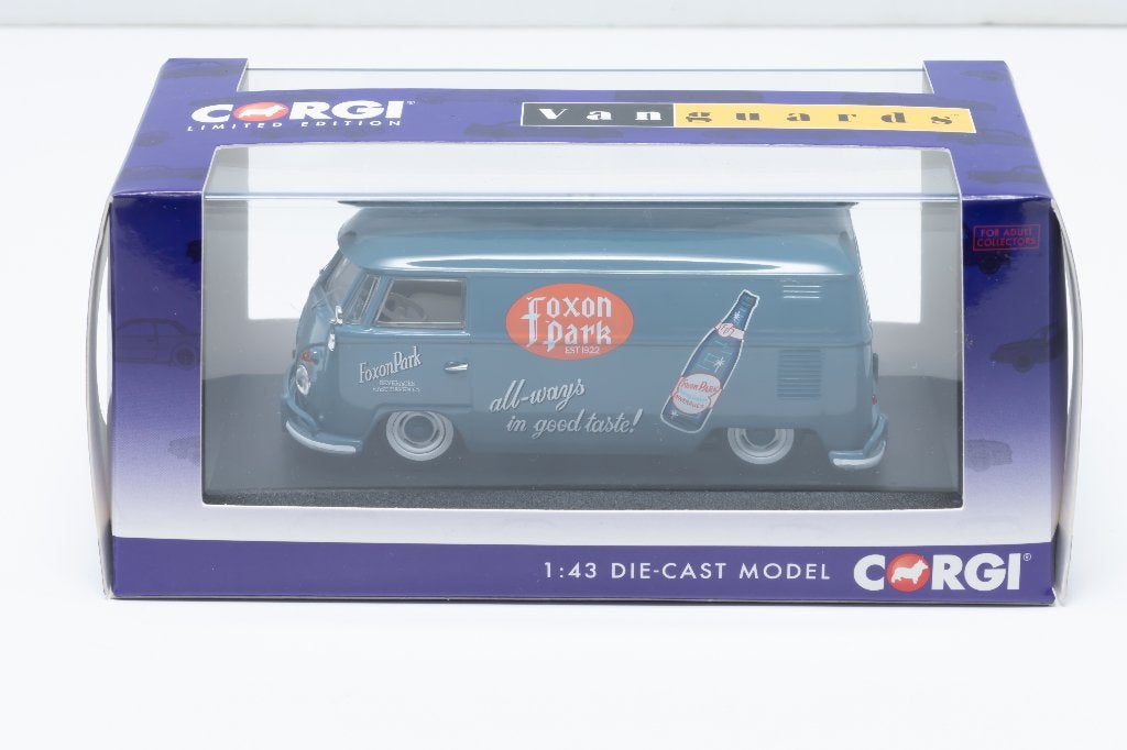 Corgi Vanguards Volkswagen T1 Panel Van Foxon Park 1:43, Verzenden, Nieuw, Auto, Corgi