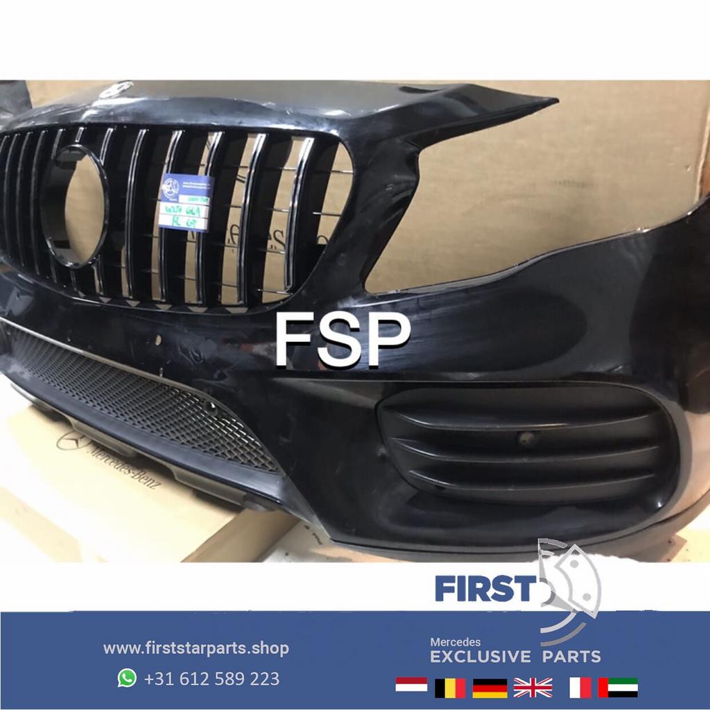 W156 X156 GLA AMG GT VOORBUMPER FACELIFT COMPLEET 2013-2020, Gebruikt, -, Voor, Ophalen of Verzenden