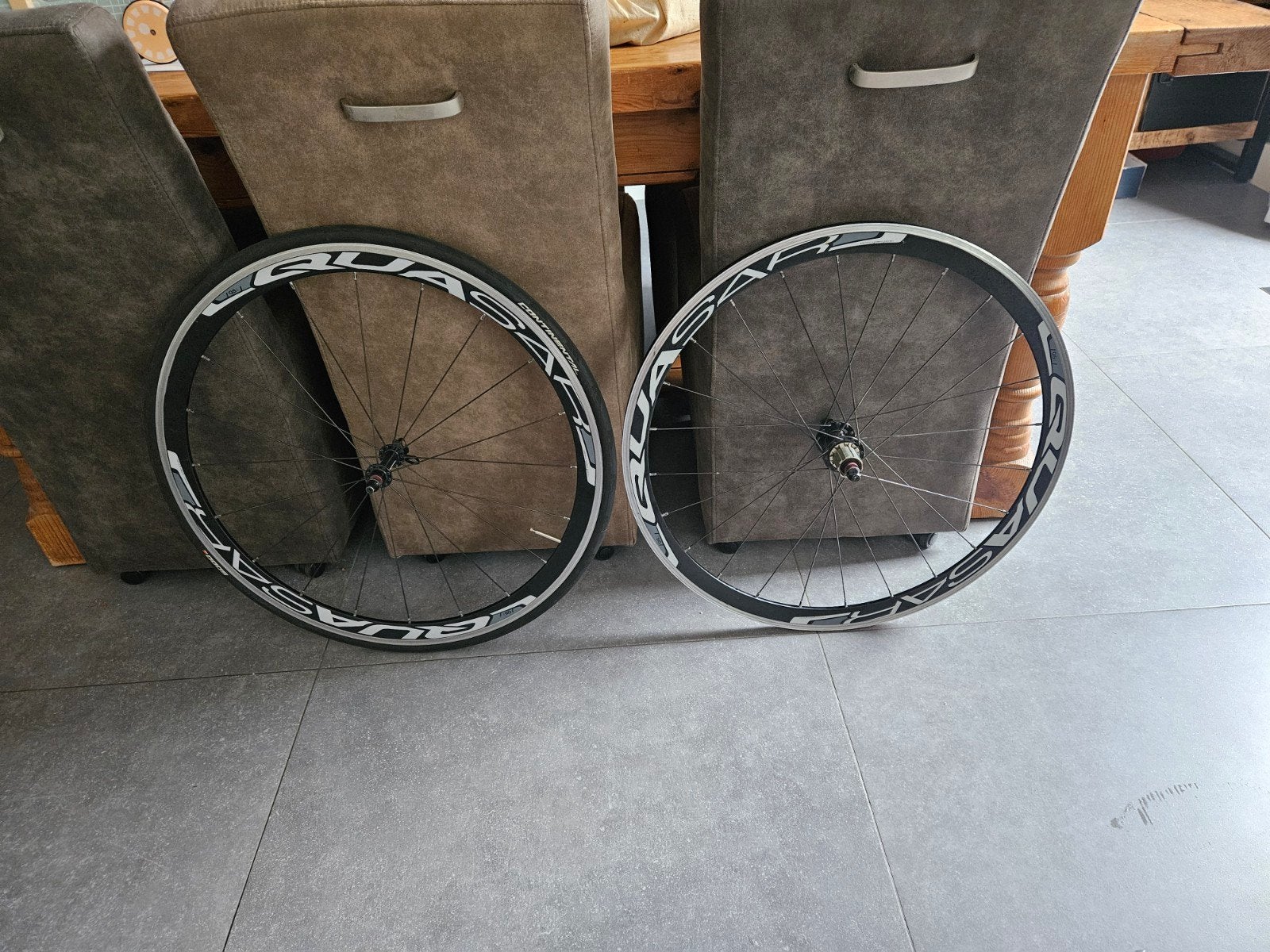 Quasar Racefiets Wielen Aluminium 11-speed Velgremmen, Gebruikt, Quasar, Aluminium, Racefiets