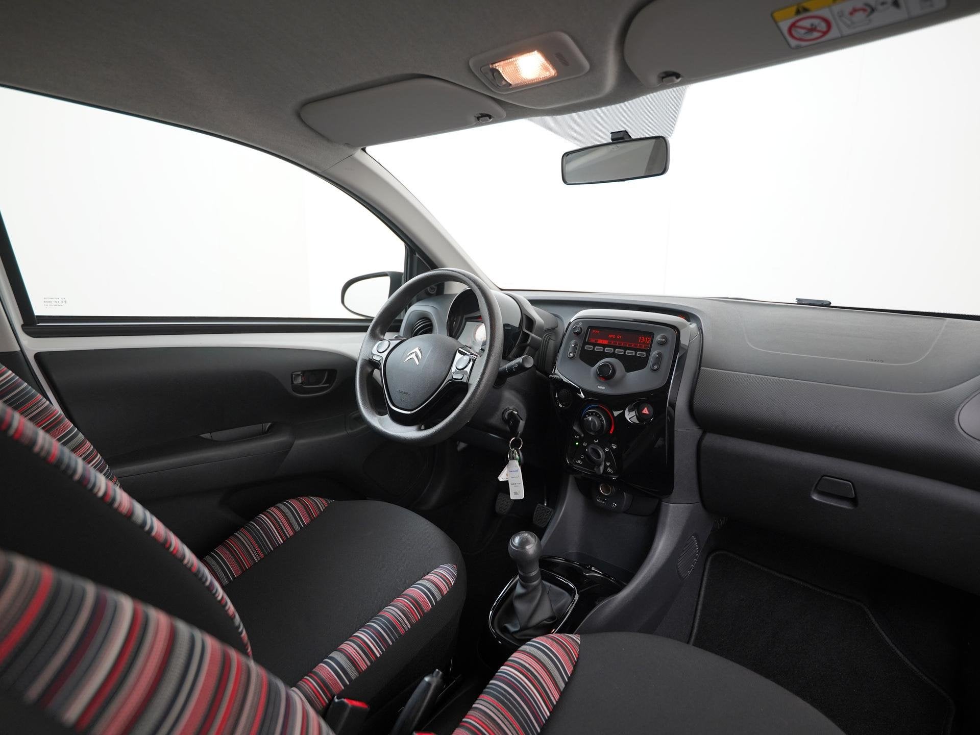 Citroen C1 1.0 VTi Feel | All-in 253,- Private Lease | Direc, Stof, Gebruikt, Euro 6, 4 stoelen