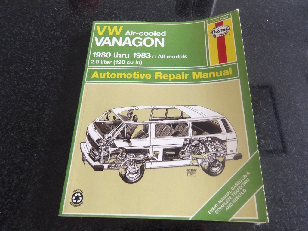 VW Air-cooled VANAGON - Werkplaats Handboek EN, Verzenden