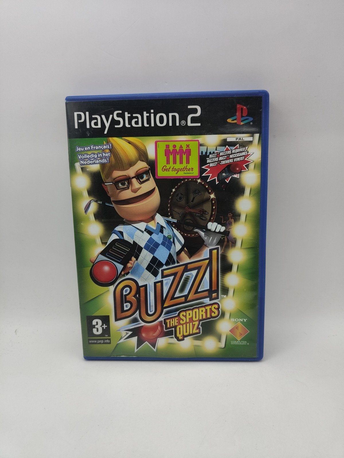 Buzz! The Sports Quiz - PlayStation 2 (PS2), Spelcomputers en Games, Overige genres, Sony Computer Entertainment, Eén computer