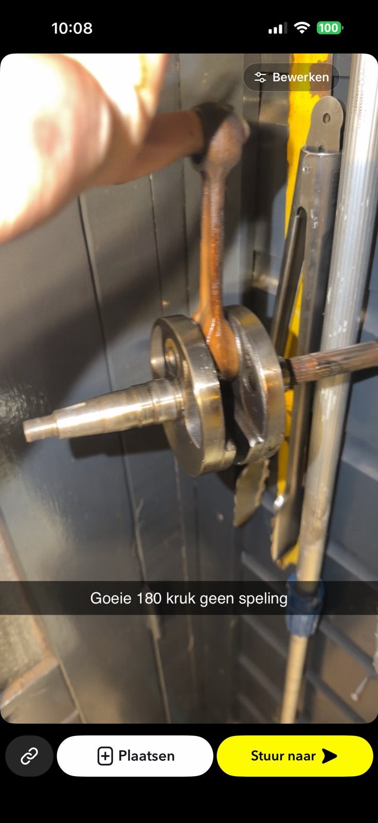 Orginele 180cc krukas goeie staat, Ophalen of Verzenden