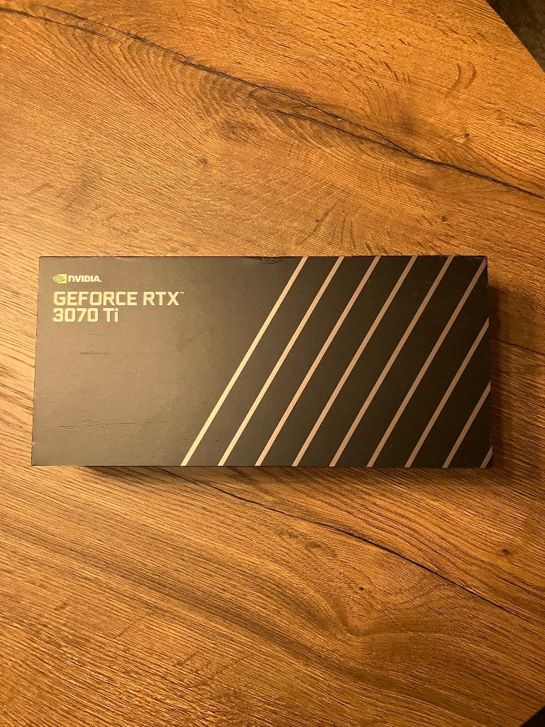 NVIDIA GeForce RTX 3070 Ti Founders Edition 8GB videokaart, GDDR6, PCI-Express 4, Ophalen of Verzenden, Zo goed als nieuw
