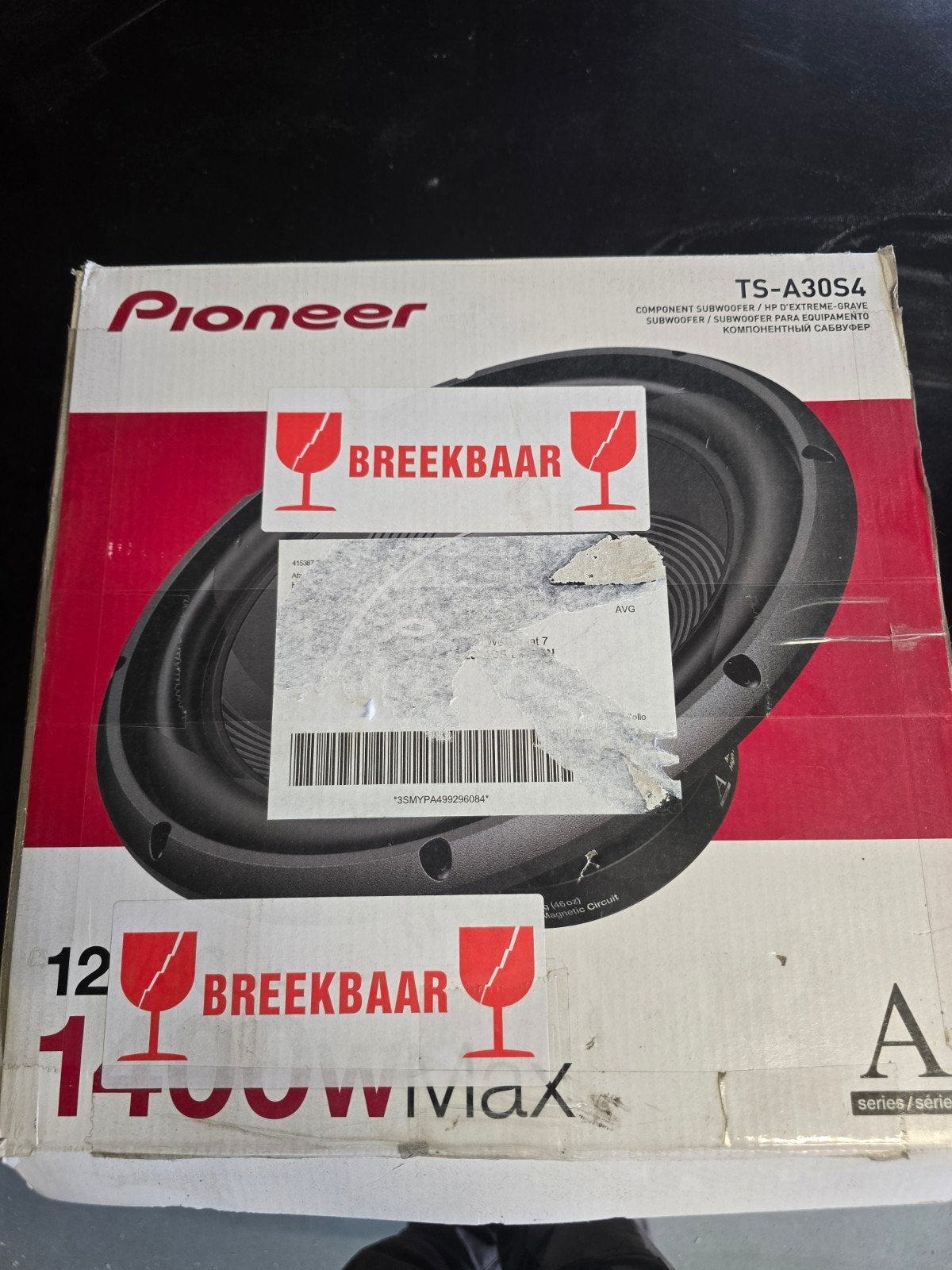 Nieuwe Pioneer Versterker GM-A4704 en Subwoofer TS-A30S4, Ophalen of Verzenden, Nieuw