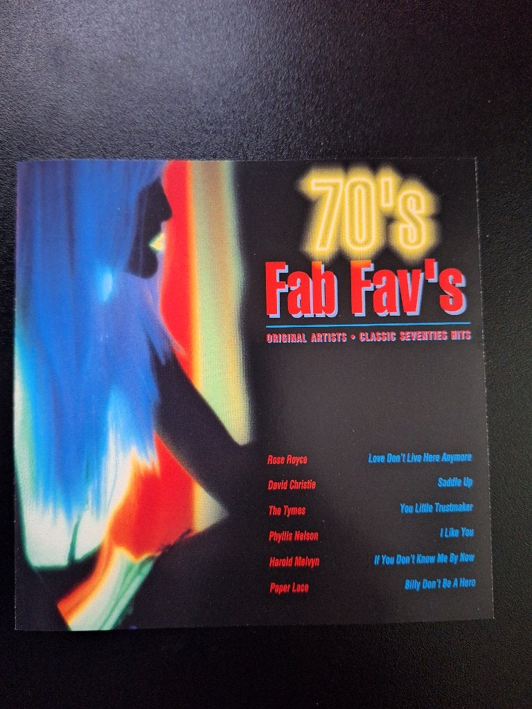Various - 70's fab fav's, Inclusief boekje, Gebruikt, Pop, Ophalen of Verzenden