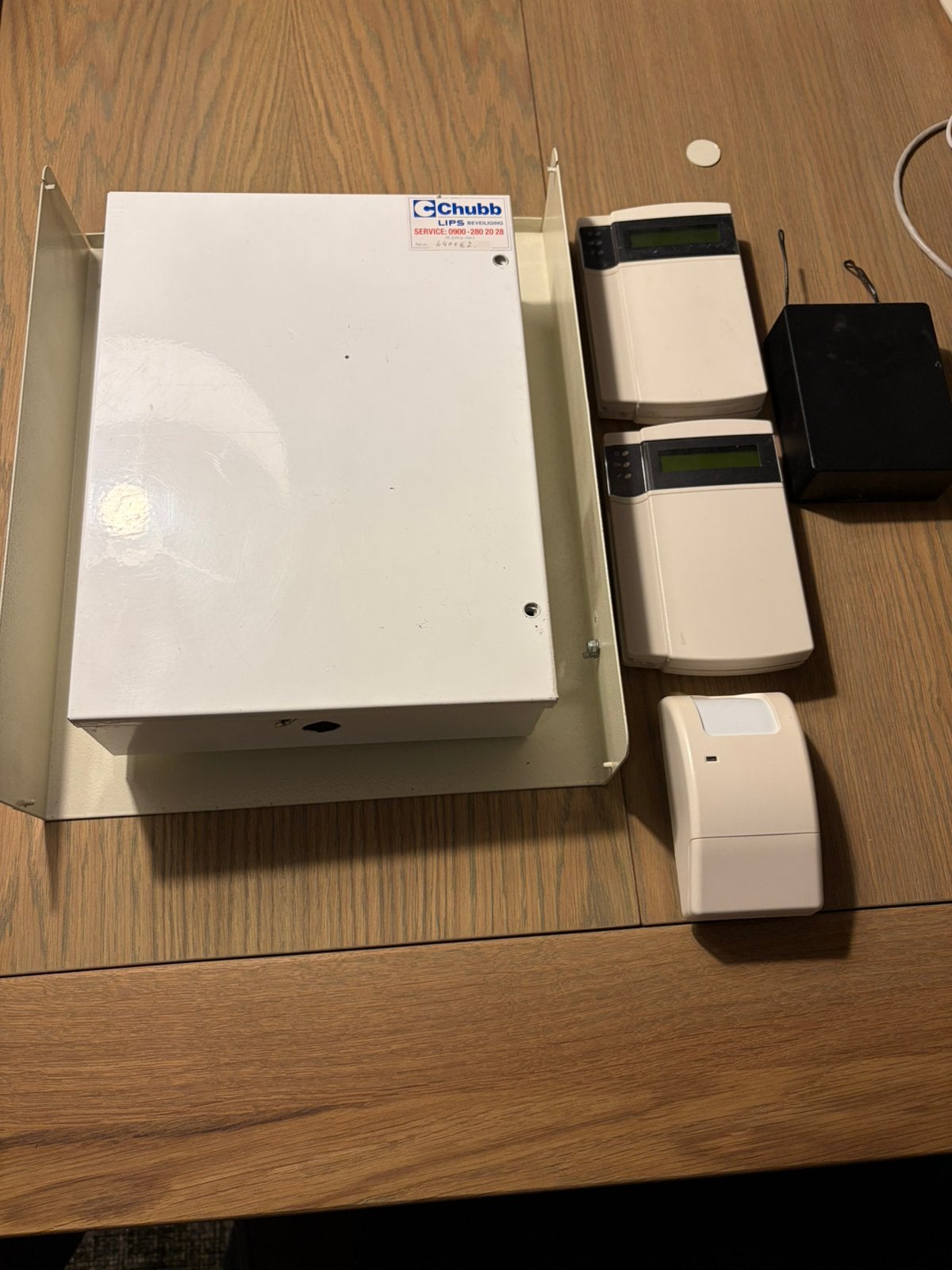 Aritech CS275 incl draadloze melders en voice module, Ophalen of Verzenden, Zo goed als nieuw, Compleet systeem, Draadloos