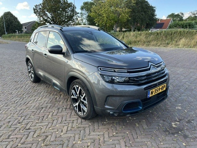 Citroën C5 Aircross 1.6 Hybrid 225pk Eat8 2020 Grijs, Auto's, Dealer onderhouden, Euro 6, 4 cilinders, C5 Aircross
