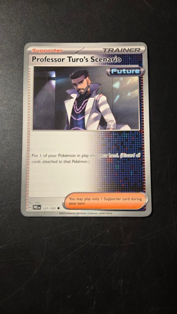 Professor Turo's Scenario 121/131 (Prismatic Evolution), Verzenden, Zo goed als nieuw, Losse kaart