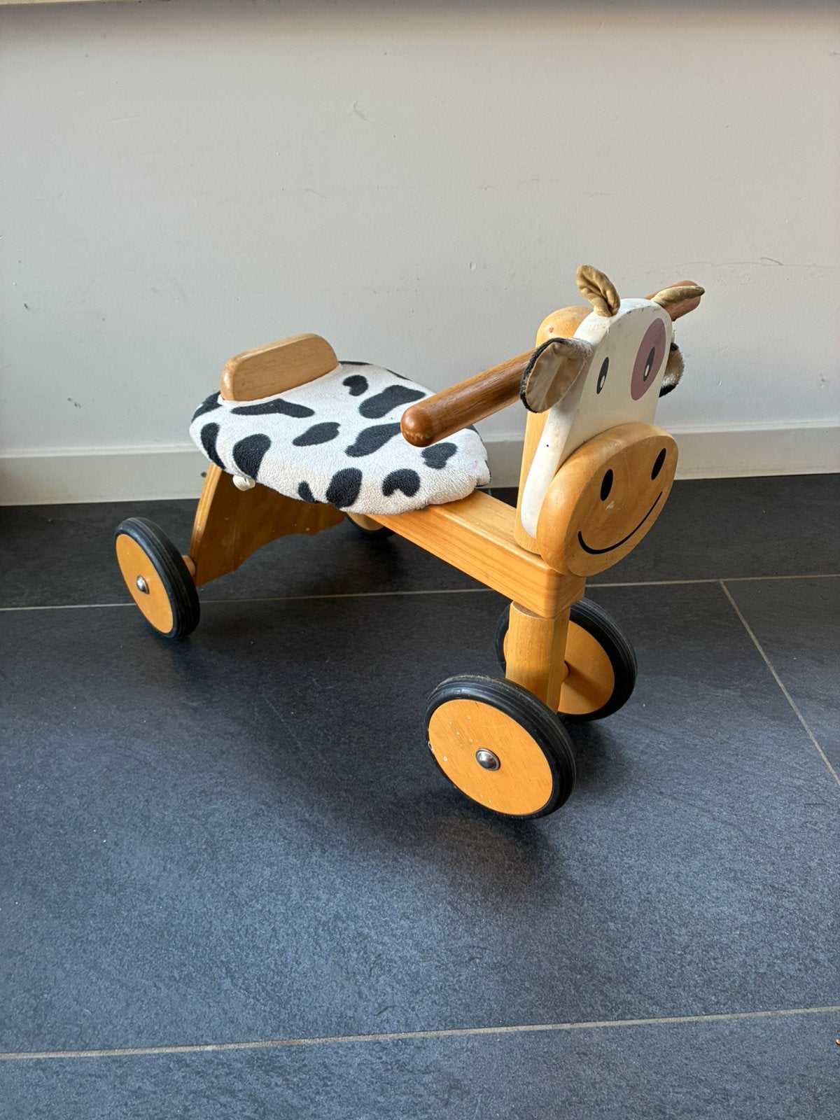 Loopfietsje koe, Ophalen, Gebruikt, Loopfiets