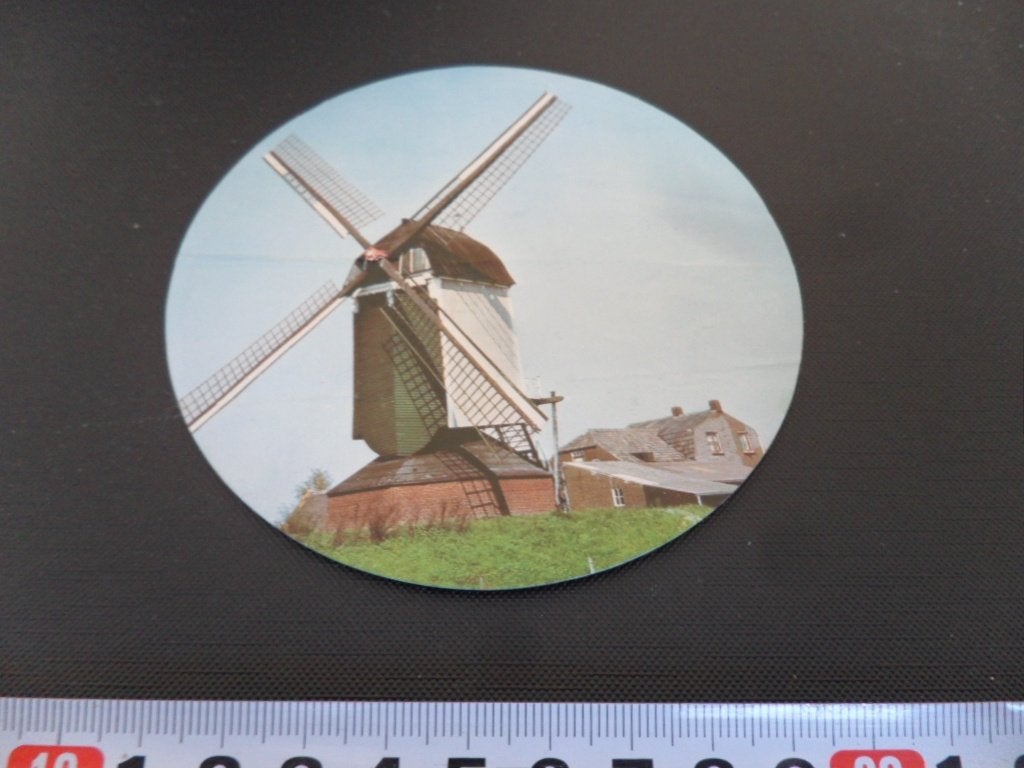 sticker BONA molen 1 Alphen a/d Maas (Gld) Standerdmplen *, Ophalen, Zo goed als nieuw