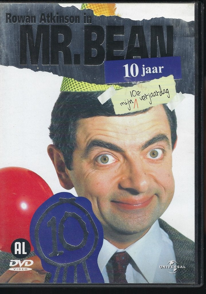 Mr. Bean - Rowan Atkinson in ''Mr.Bean - 10jr'', Alle leeftijden, Ophalen of Verzenden, Zo goed als nieuw, Actiekomedie