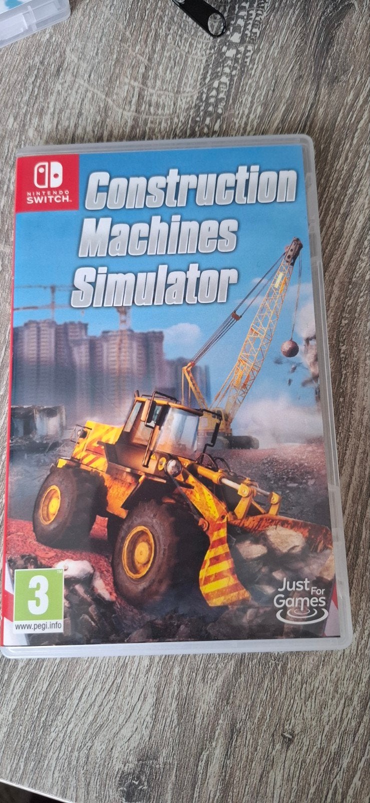 Construction Machines Simulator, 1 speler, Ophalen of Verzenden, Zo goed als nieuw, Role Playing Game (Rpg)