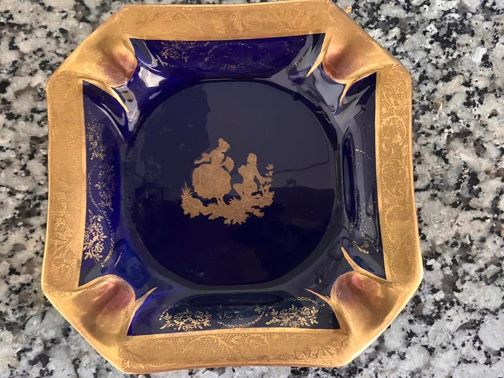 Limoges asbak, Ophalen of Verzenden
