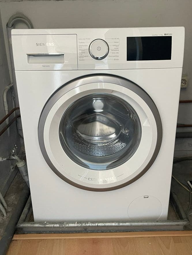 Siemens iQ500 Wasmachine - 9kg, 1400 toeren, Witgoed en Apparatuur, 1200 tot 1600 toeren, 8 tot 10 kg, Ophalen of Verzenden, Zo goed als nieuw