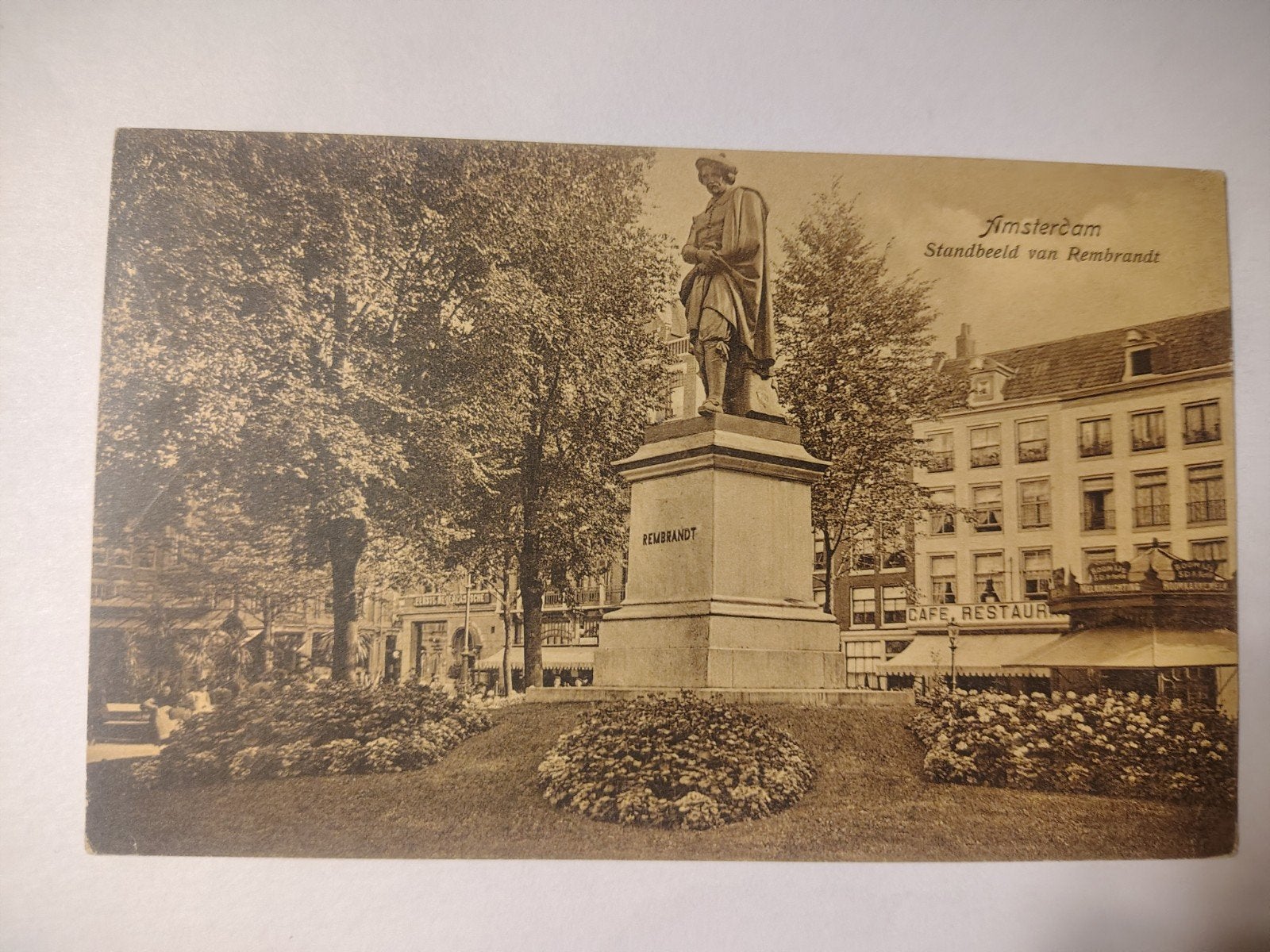 Amsterdam Standbeeld van Rembrandt, Ophalen of Verzenden, Noord-Holland