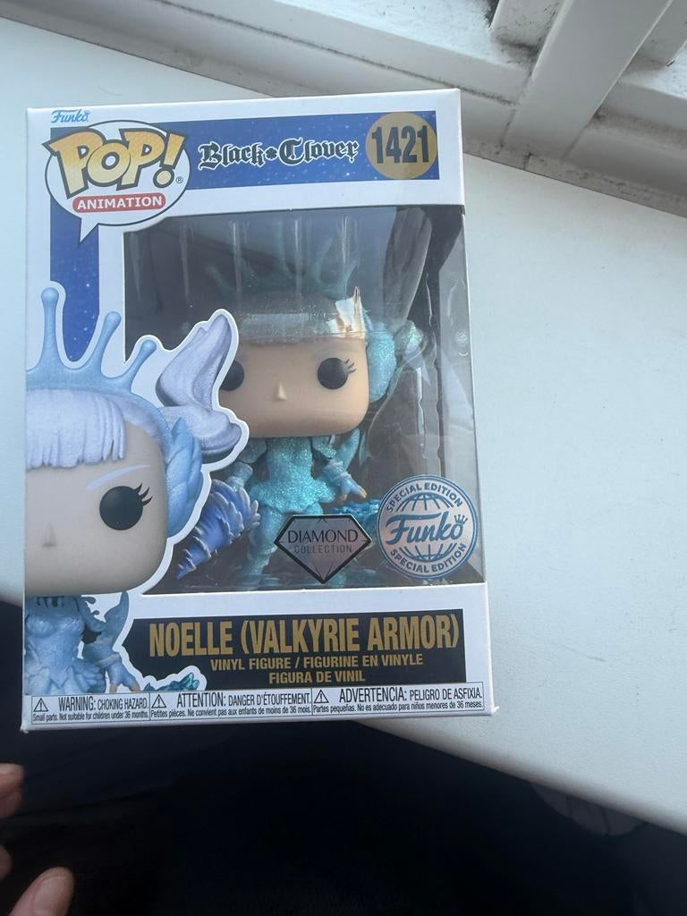 Funko Pop! Black Clover Noelle Valkyrie Armor 1421, Ophalen of Verzenden, Nieuw
