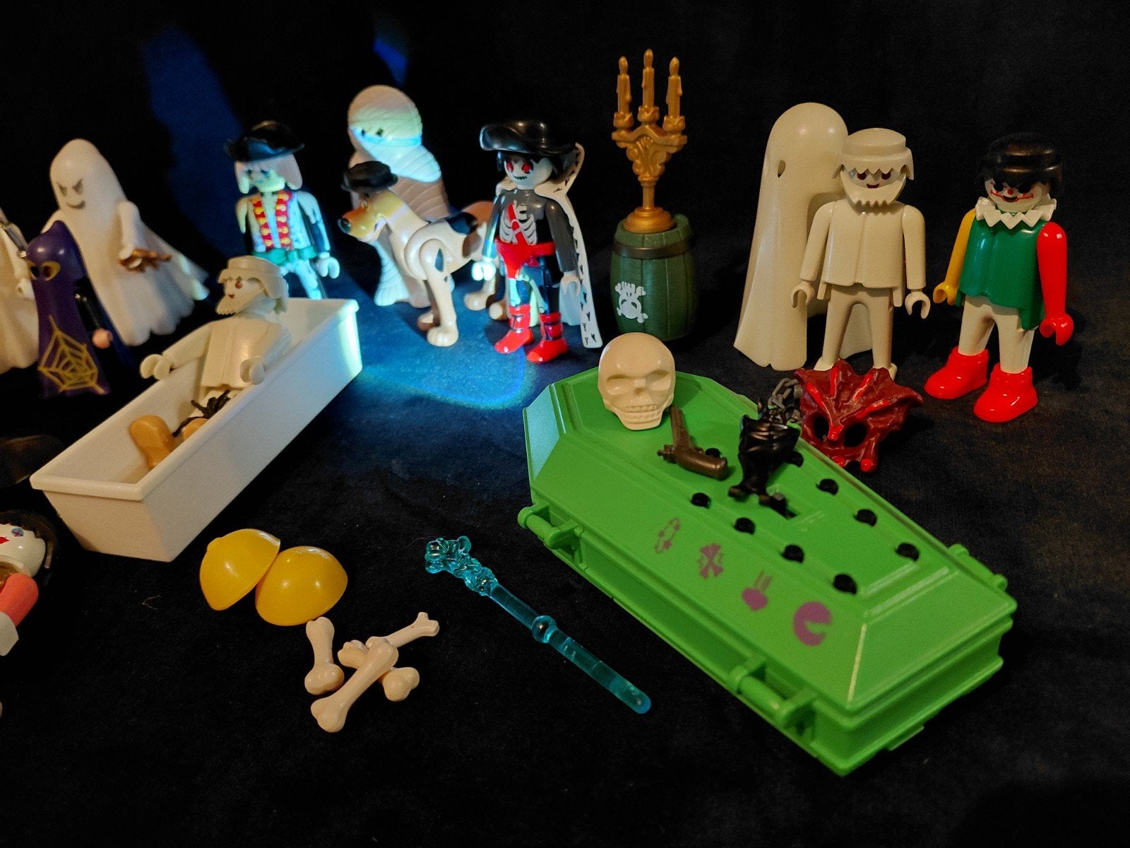 Leuke Verzamel Playmobil Thema Halloween - Griezel, Ophalen, Gebruikt, Losse onderdelen, Overige typen