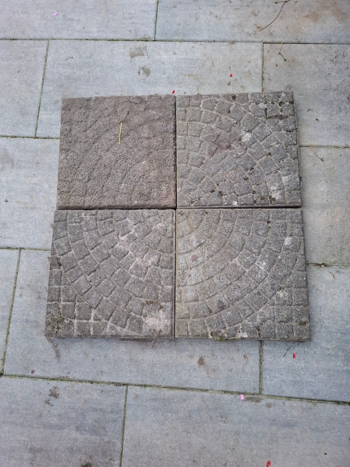 Gebruikte terrastegels, Tuin en Terras, Ophalen, Gebruikt, Minder dan 5 m², Beton