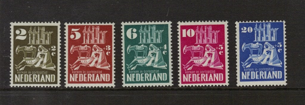 Sch no 556-60  postfris, Ophalen of Verzenden, Postfris