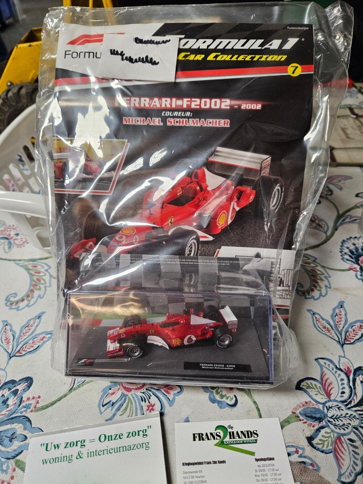 Ferrari F2002 Michael Schumacher Formule 1 modelauto, Hobby en Vrije tijd, Modelbouw | Auto's en Voertuigen, Overige merken, Auto