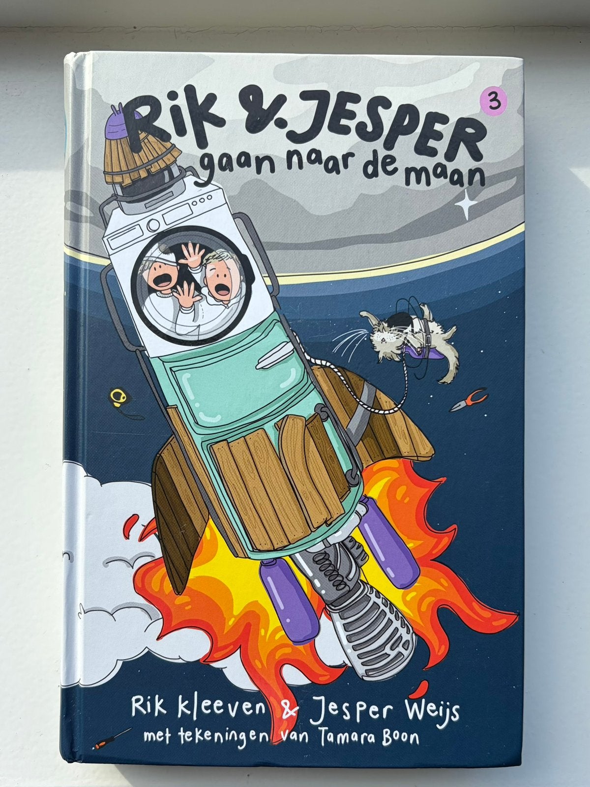 Rik & Jesper gaan naar de maan, Ophalen, Zo goed als nieuw