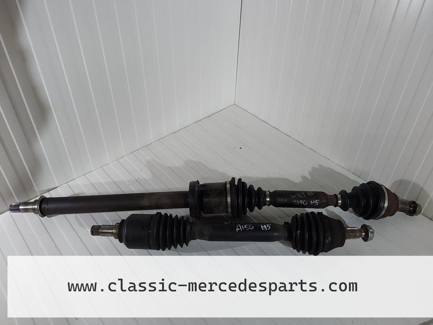 Steekassen / aandrijfassen Mercedes A-klasse W169 A150, Gebruikt, -, Ophalen of Verzenden, -