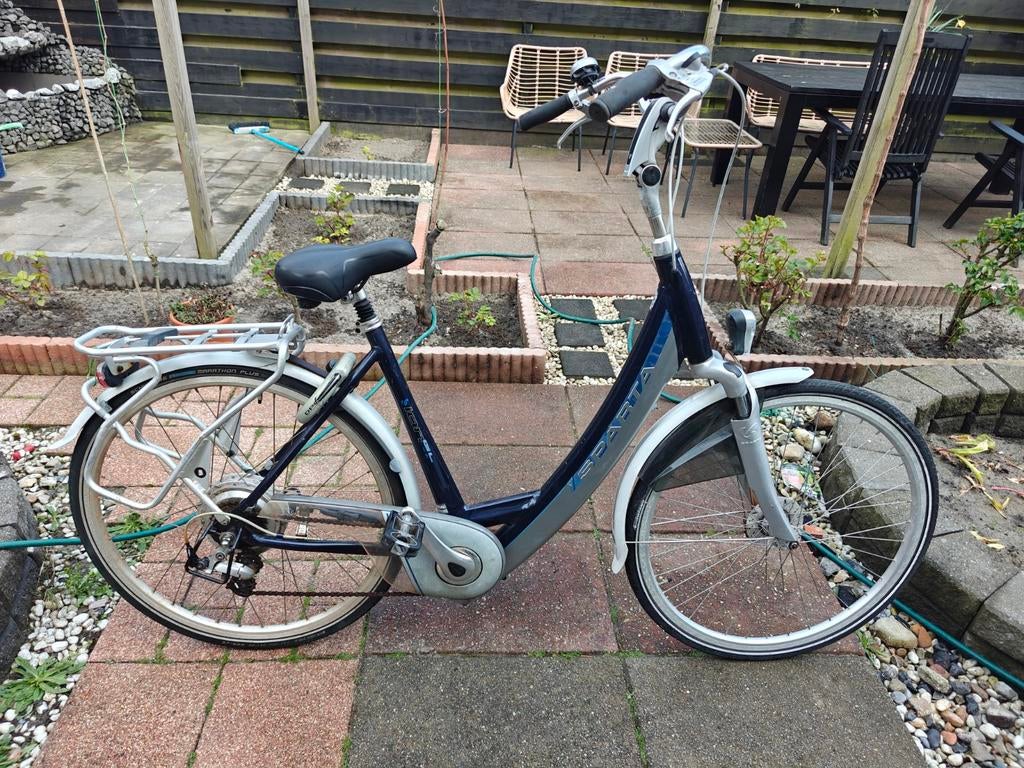 Sparta ex- elektrische fiets - met 7 versnelingen, Fietsen en Brommers, Elektrische fietsen, Sparta, Gebruikt, Ophalen of Verzenden