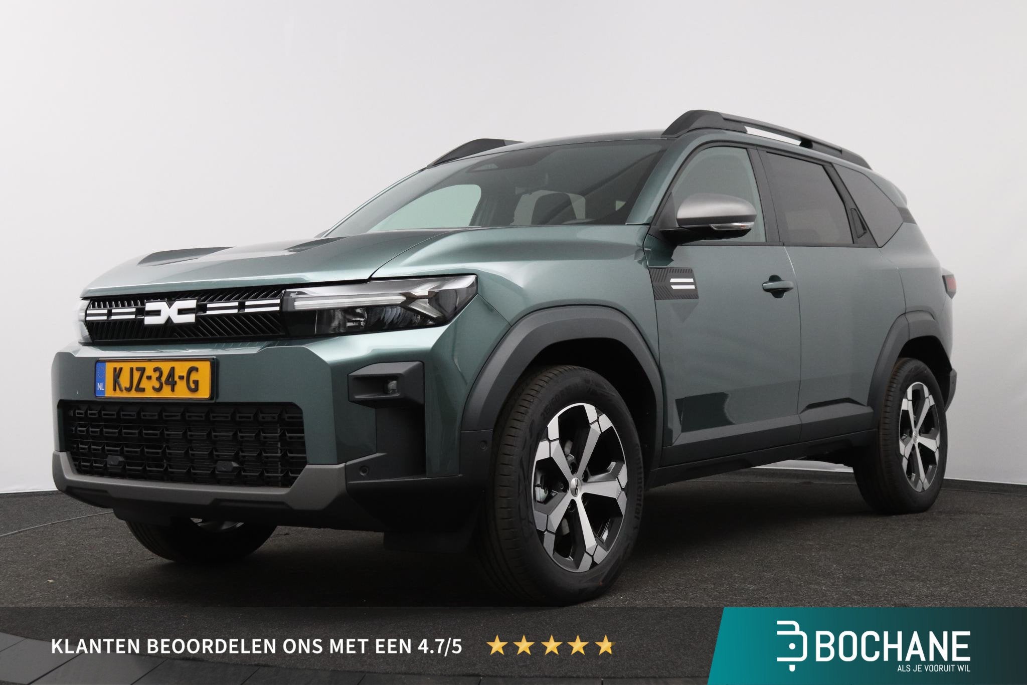 Dacia Bigster 1.8 Hybrid 155 Journey | Demo | Pack Winter |, Auto's, Dacia, Stof, Gebruikt, Met garantie (alle), Automatische klimaatregeling