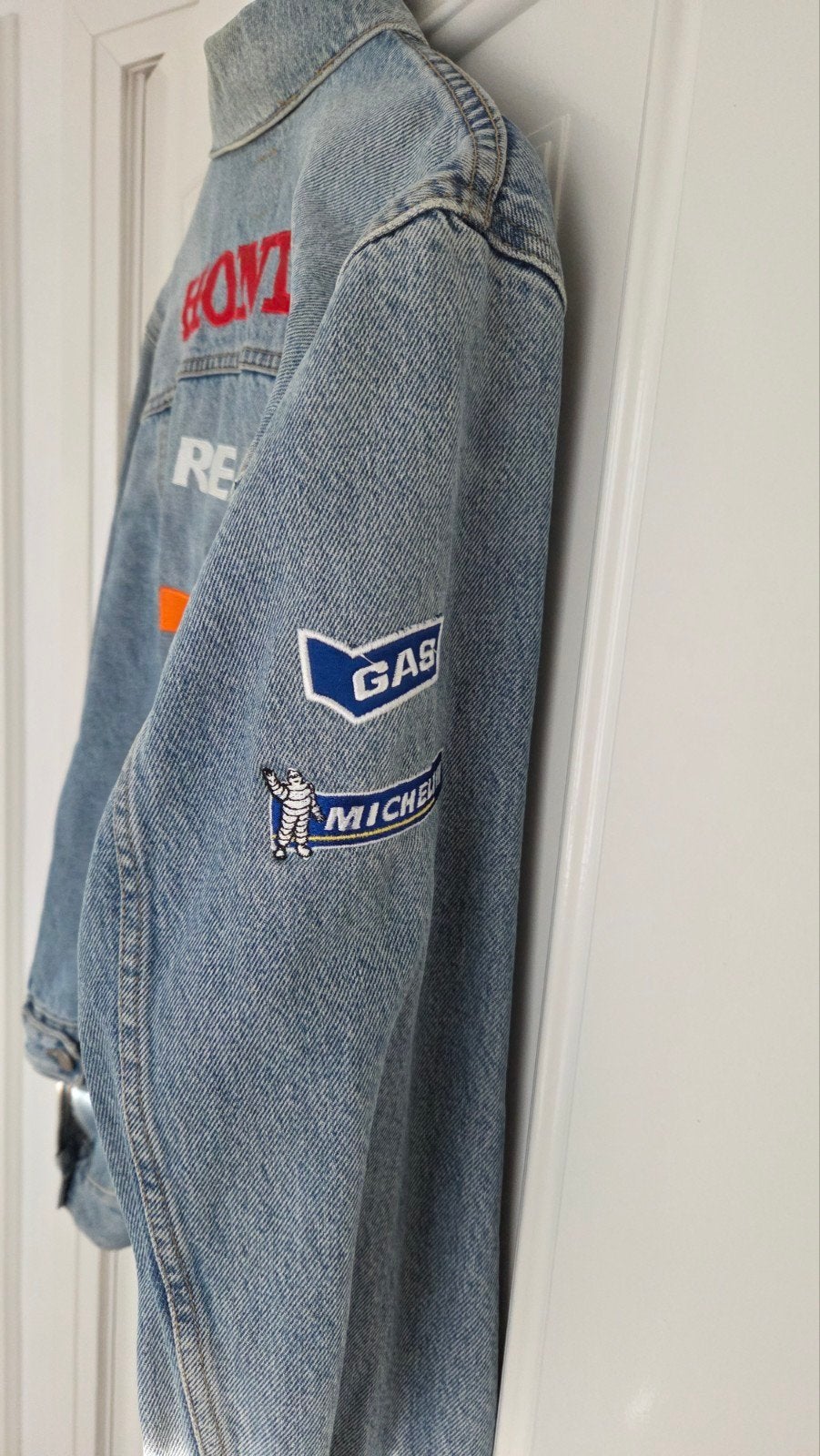 Origineel Gap Honda Racing jasje uit 2001 - Maat L, Kleding | Heren, Gap, Ophalen of Verzenden, Gedragen, Maat 48/50 (M)