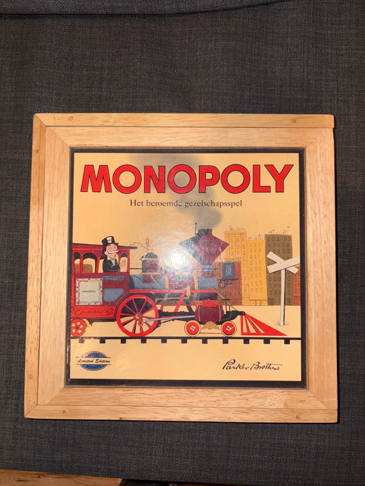 Vintage limited monopoly spel, Ophalen, Rechthoekig, Minder dan 50 cm