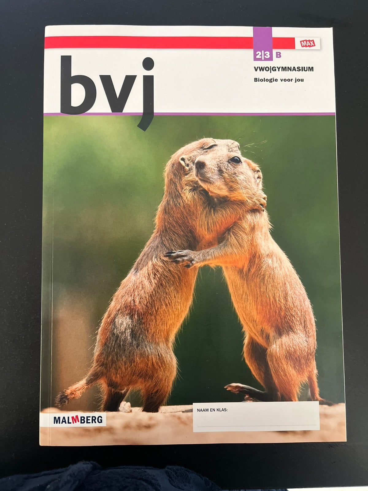Biologie voor jou - MAX - leeropdrachtenboek B 2|3 vwo/gymna, Ophalen of Verzenden, Zo goed als nieuw, Overige niveaus, Nederlands