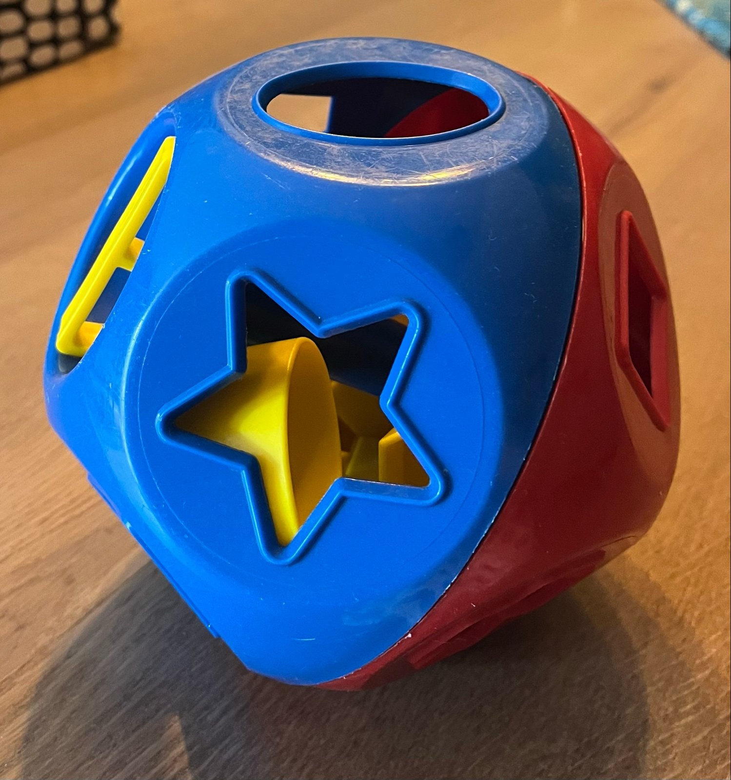 Vintage Tupperware bal - Vormenstoof voor baby's en peuters, Kinderen en Baby's, Ophalen of Verzenden, Gebruikt, Overige typen