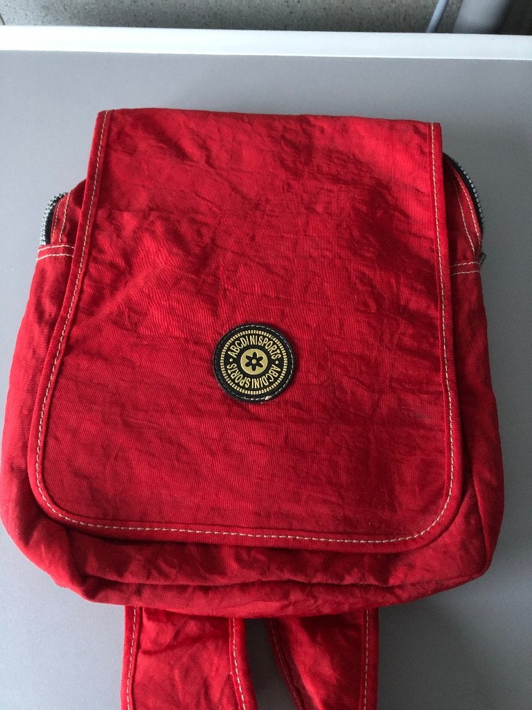 Crossbody tas rood zo goed als nieuw, Sieraden, Tassen en Uiterlijk, Tassen | Schoudertassen, Zo goed als nieuw, Overige merken