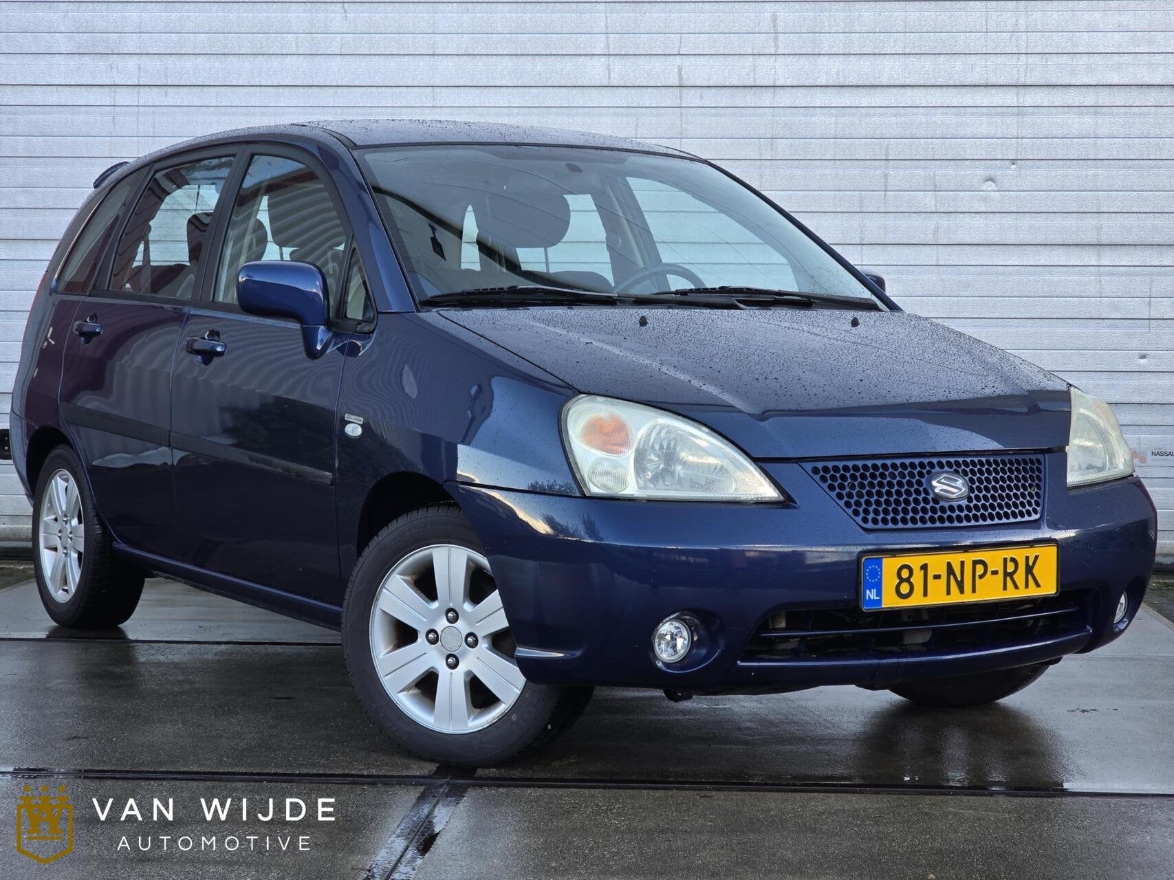 SUZUKI LIANA 1.6|AIRCO|AUX|RUIME STATION|LAGE KM|BETROUWBAAR, Auto's, Voorwielaandrijving, Stof, Gebruikt, Zwart