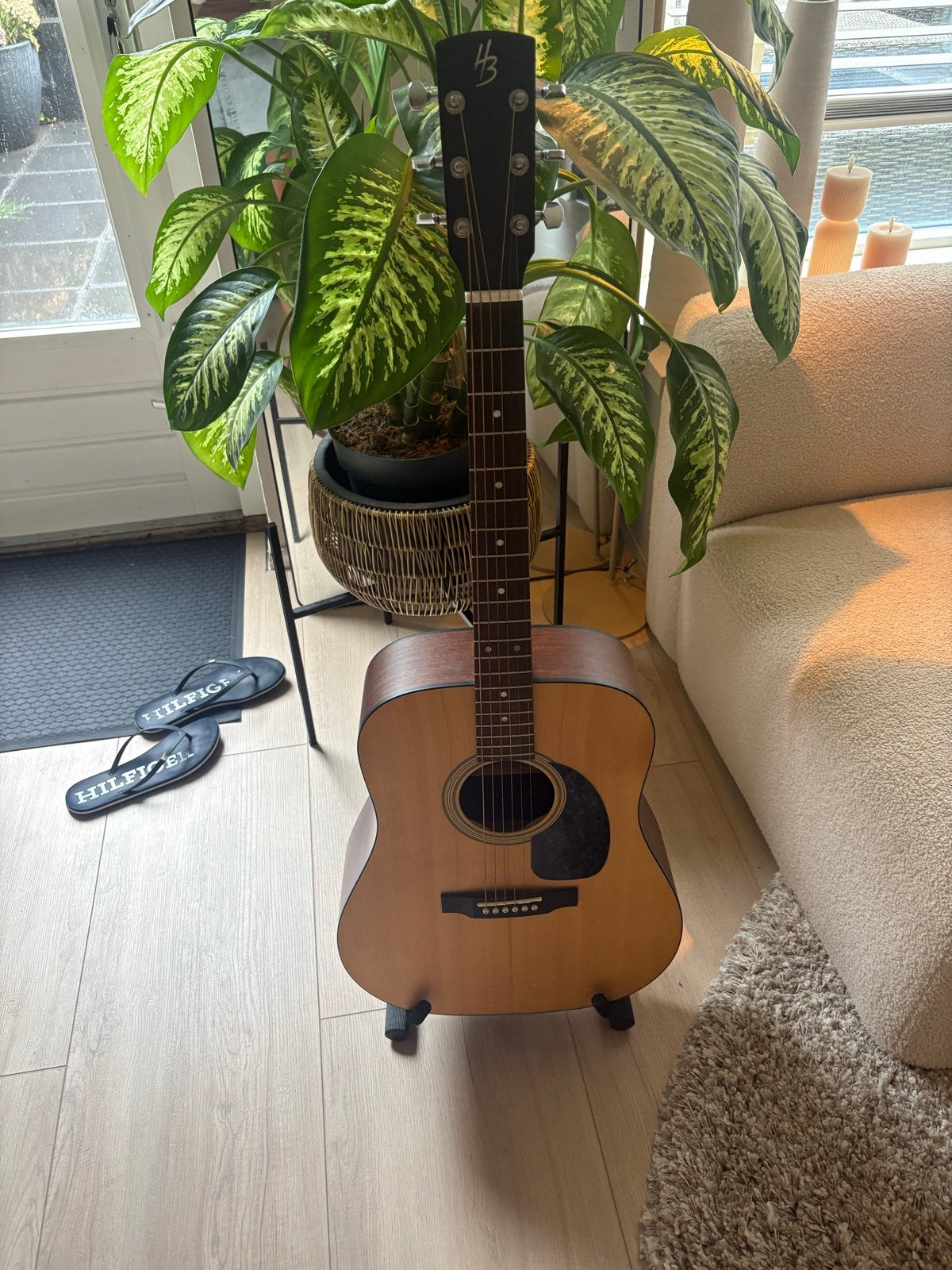 HB Western gitaar - Zo goed als nieuw, Muziek en Instrumenten, Snaarinstrumenten | Gitaren | Akoestisch, Ophalen, Zo goed als nieuw