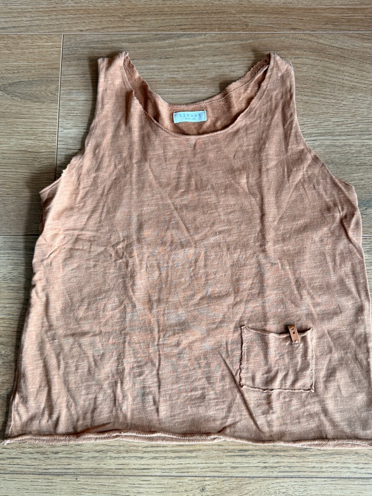 Nixnut tanktop 116., Ophalen of Verzenden, Gebruikt, Meisje, Shirt of Longsleeve