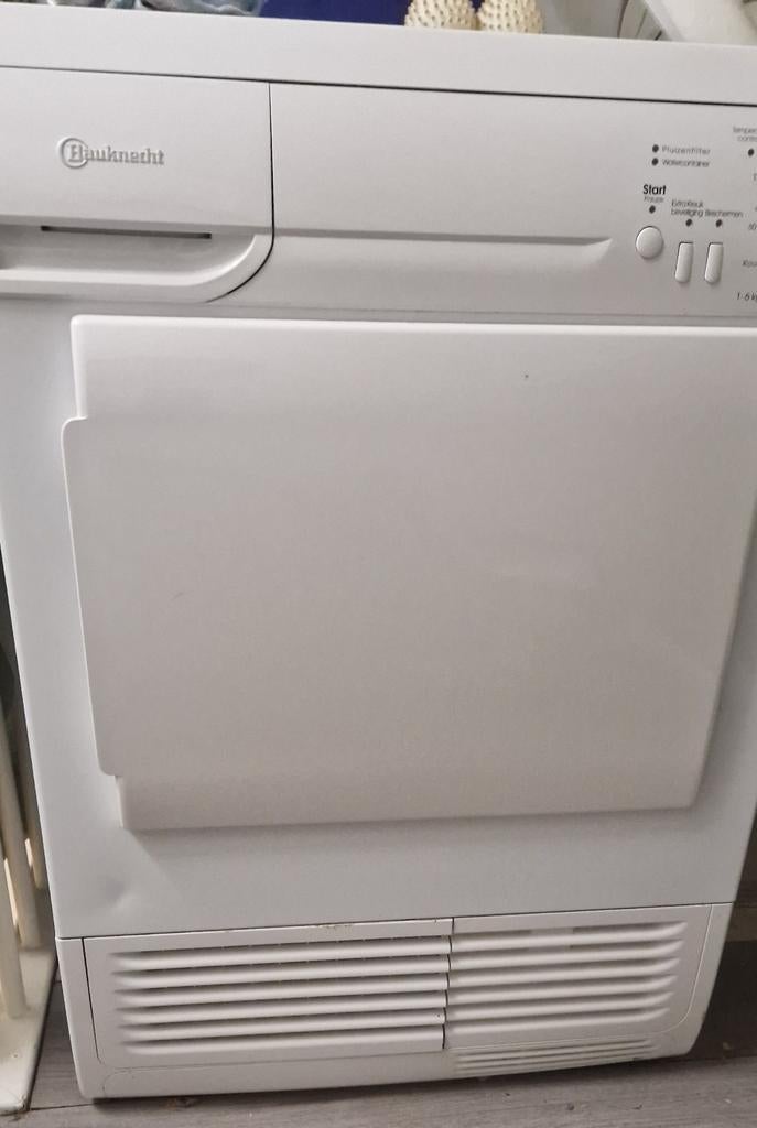Bauknecht TRKD 6627 Condensdroger - 1-6 kg, Ophalen, Gebruikt, 4 tot 6 kg, Voorlader
