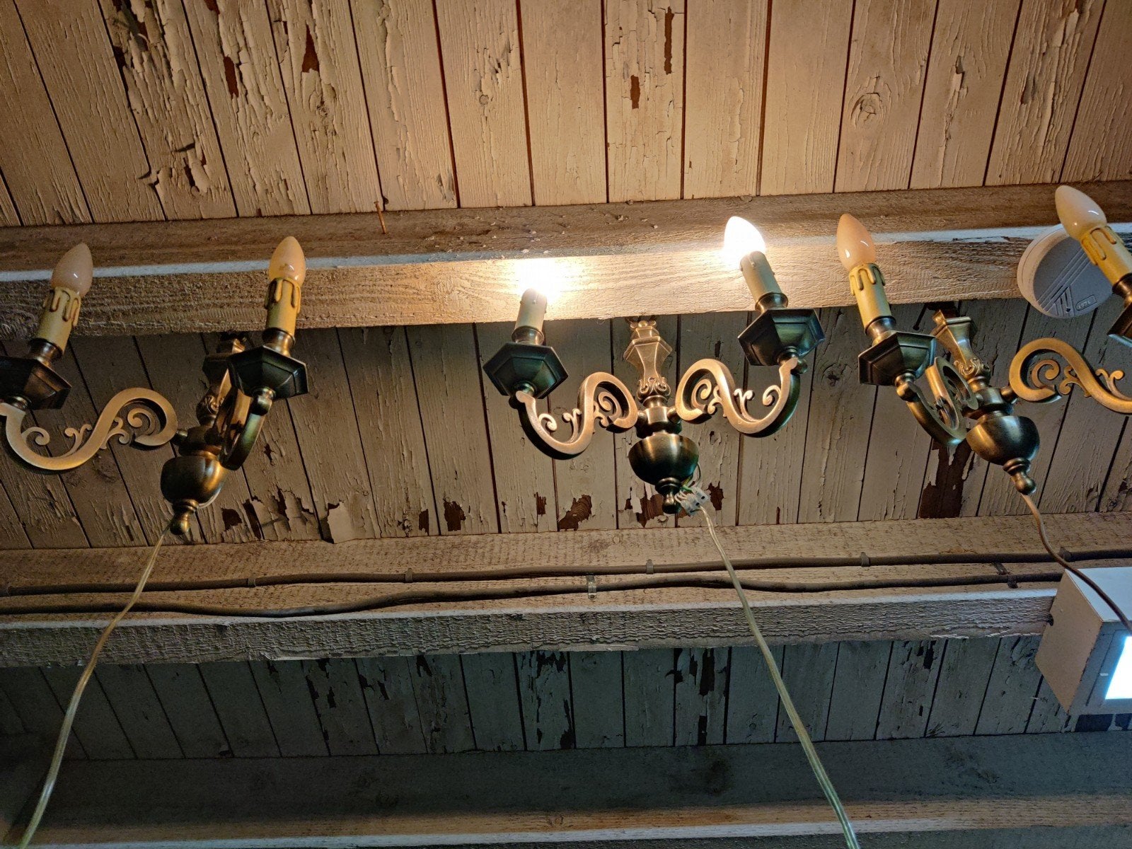 Antieke lampen, Ophalen
