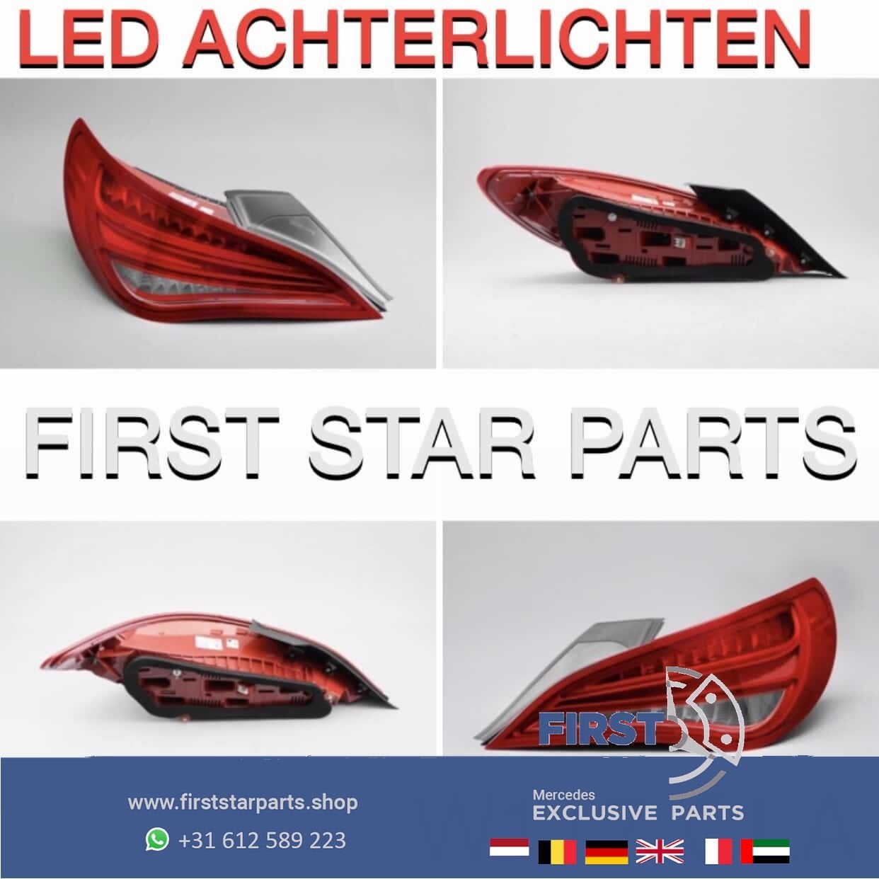 W117 CLA LED achterlicht links Mercedes 2013-2018 origineel, Gebruikt, -, Ophalen of Verzenden, -