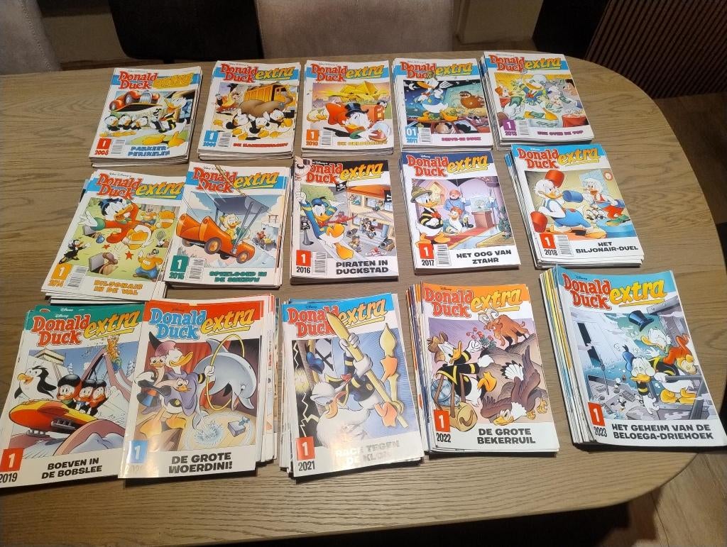 Donald Duck Extra complete jaarlagen, Complete serie of reeks, Europa, Disney Donald Duck, Ophalen